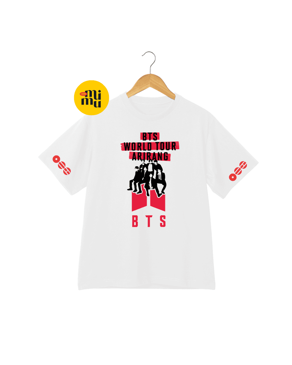 Camisas BTS - Arirang World Tour - Logo