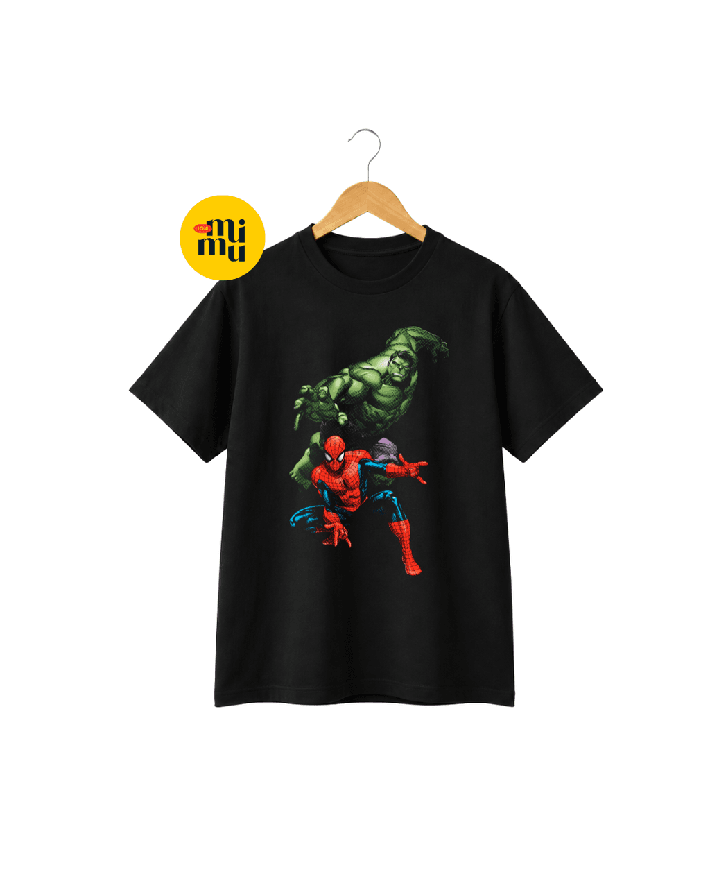 Camisa Homem Aranha - Halftone Dupla Hulk