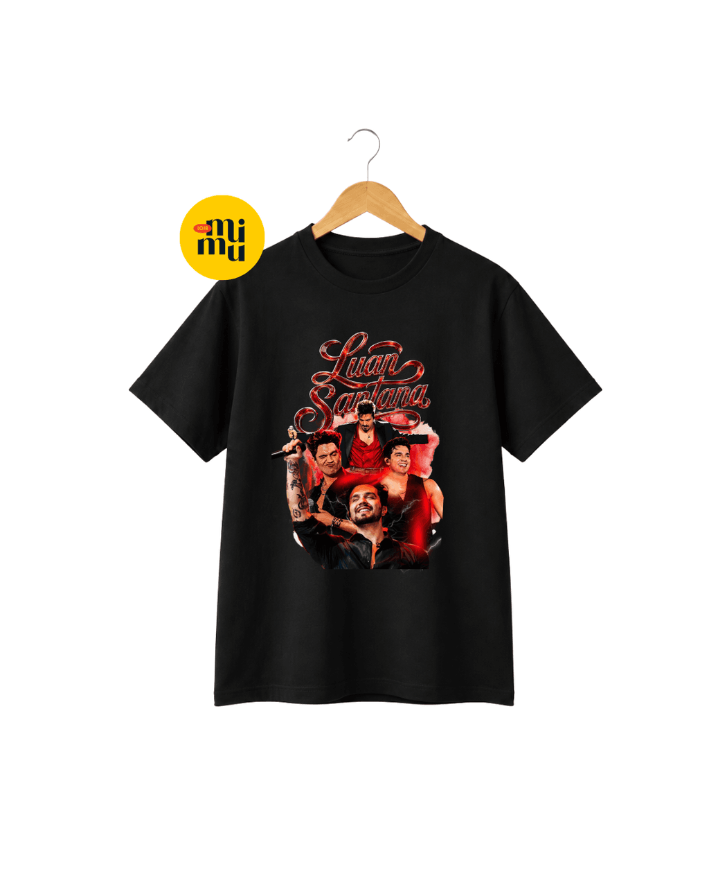 Camisa Luan Santana - Bootleg