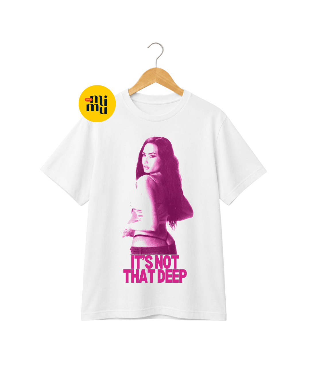 Camisa Demi Lovato - Halftone pink