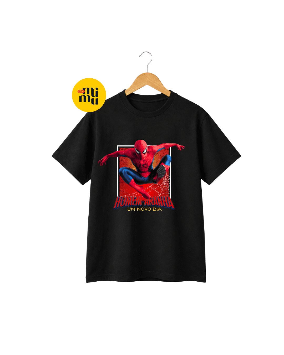 Camisa Homem Aranha - Salto + Logo