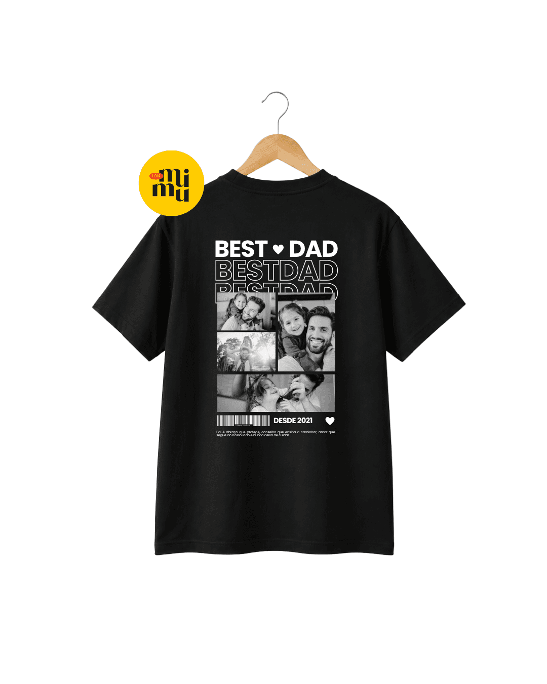 Camisa -Dia dos Pais - Best Dad