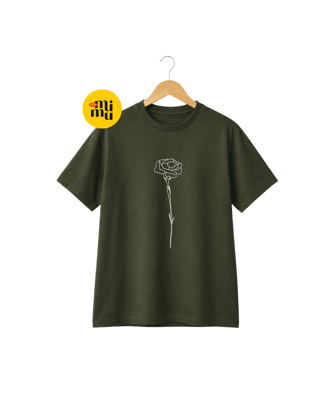 Camisa Jao - MP - Flor Minimalista
