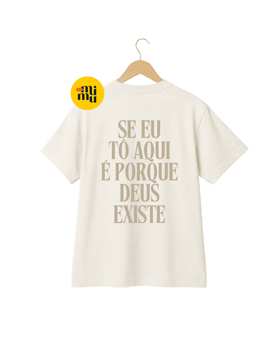 Camisa Anitta - Se eu tô aqui, é porque Deus existe