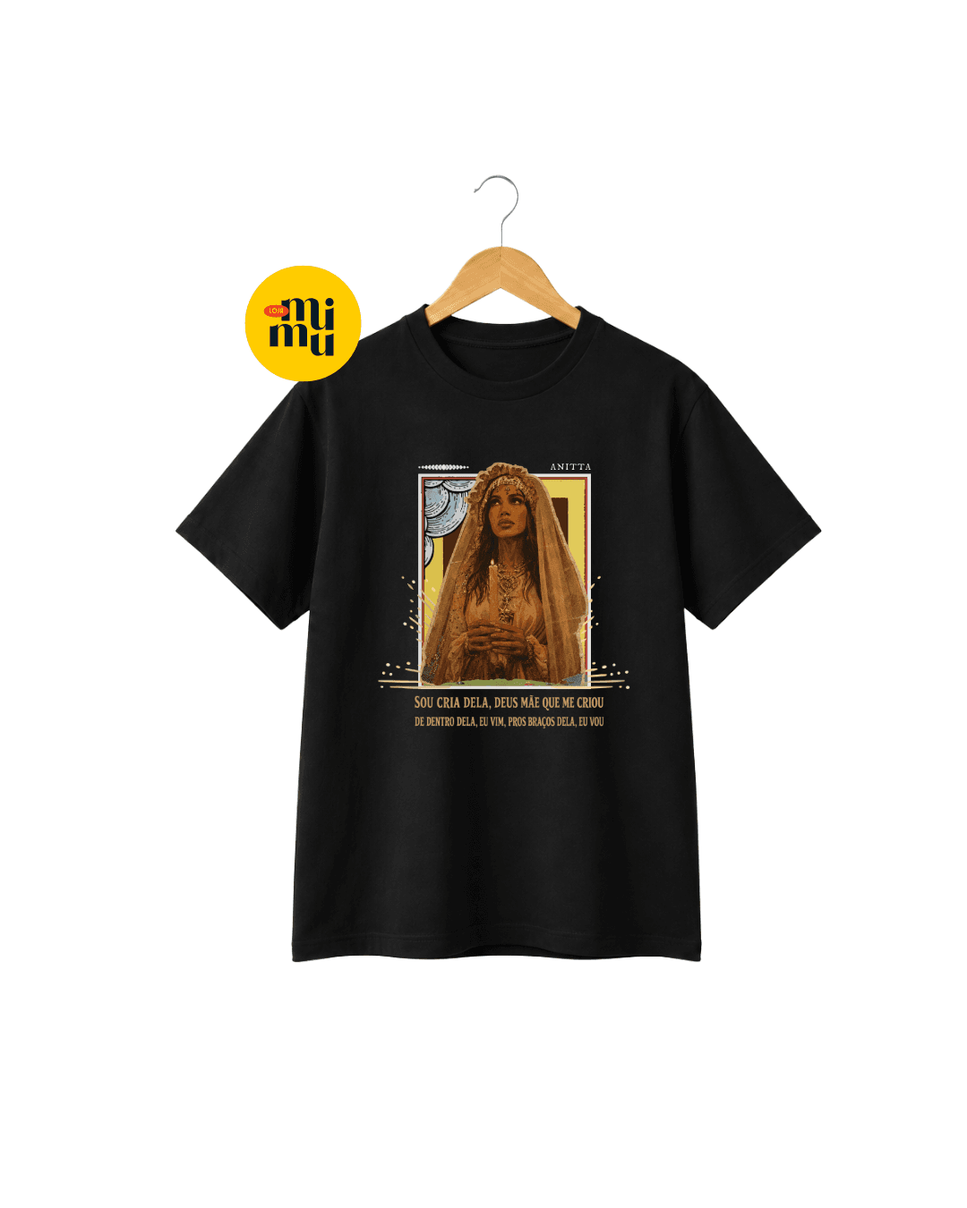 Camisa Anitta - Sou cria dela 2D