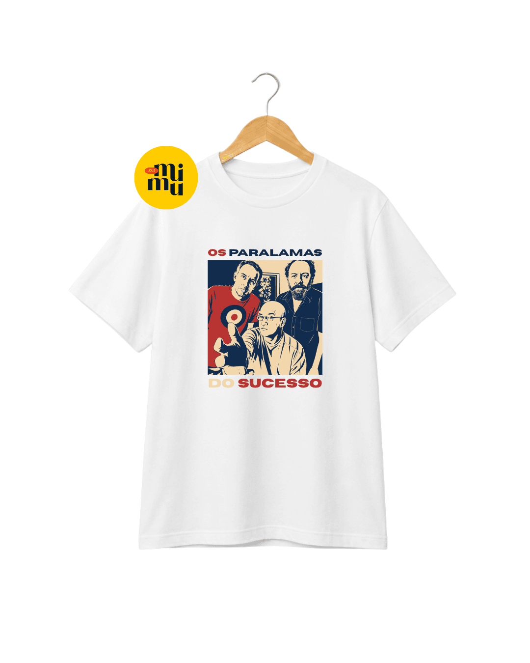 Camisa - Os Paralamas do Sucesso - 2D cores