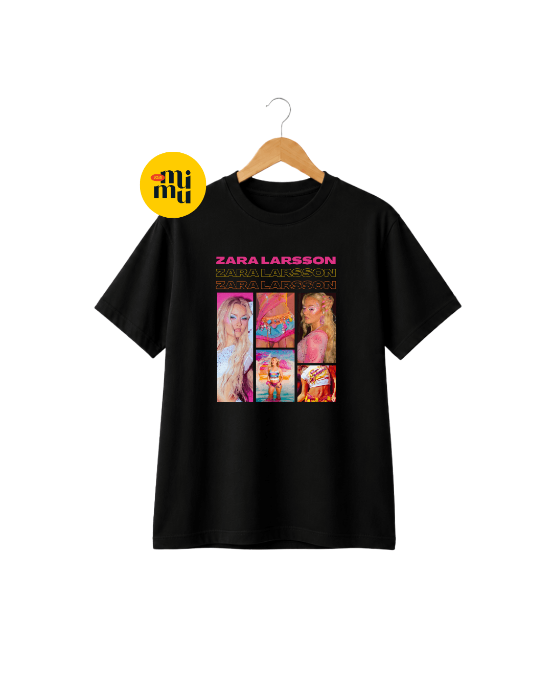 Camisa Zara Larsson - Fotos quadros
