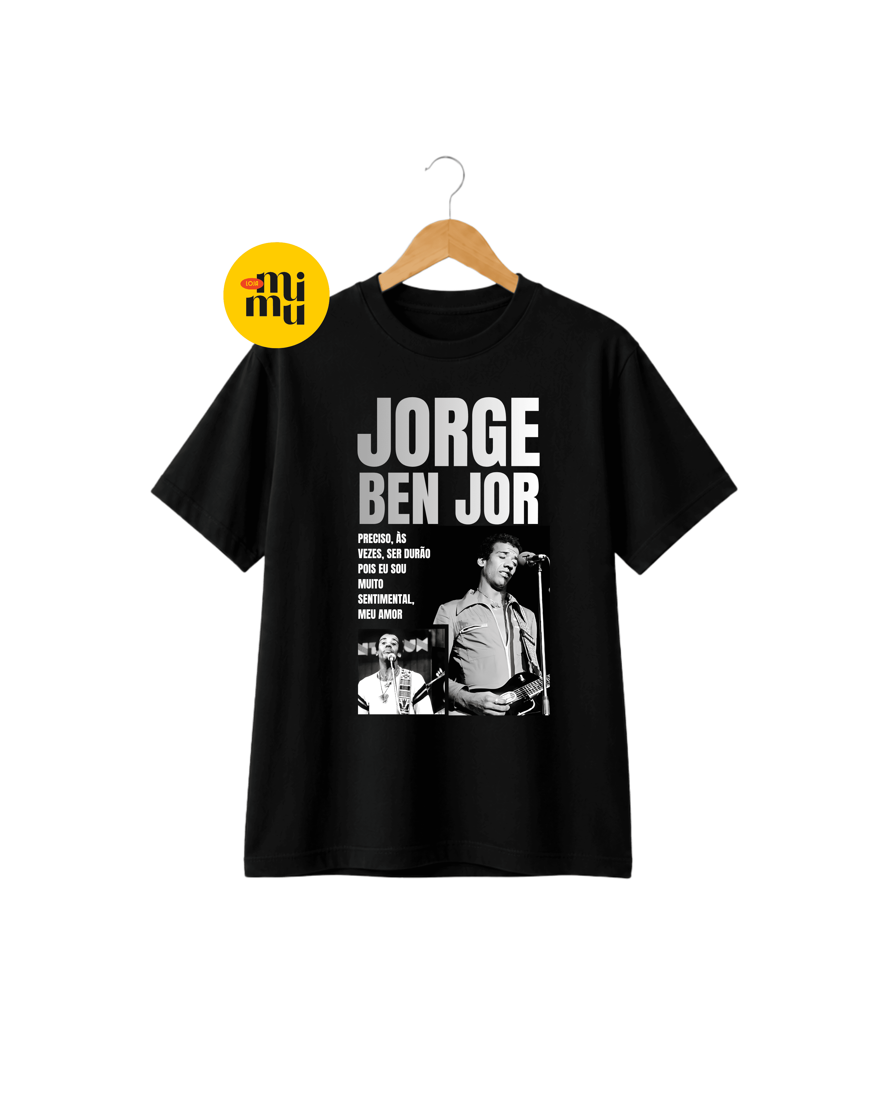 Camisa Jorge Ben Jor - Preciso, às vezes