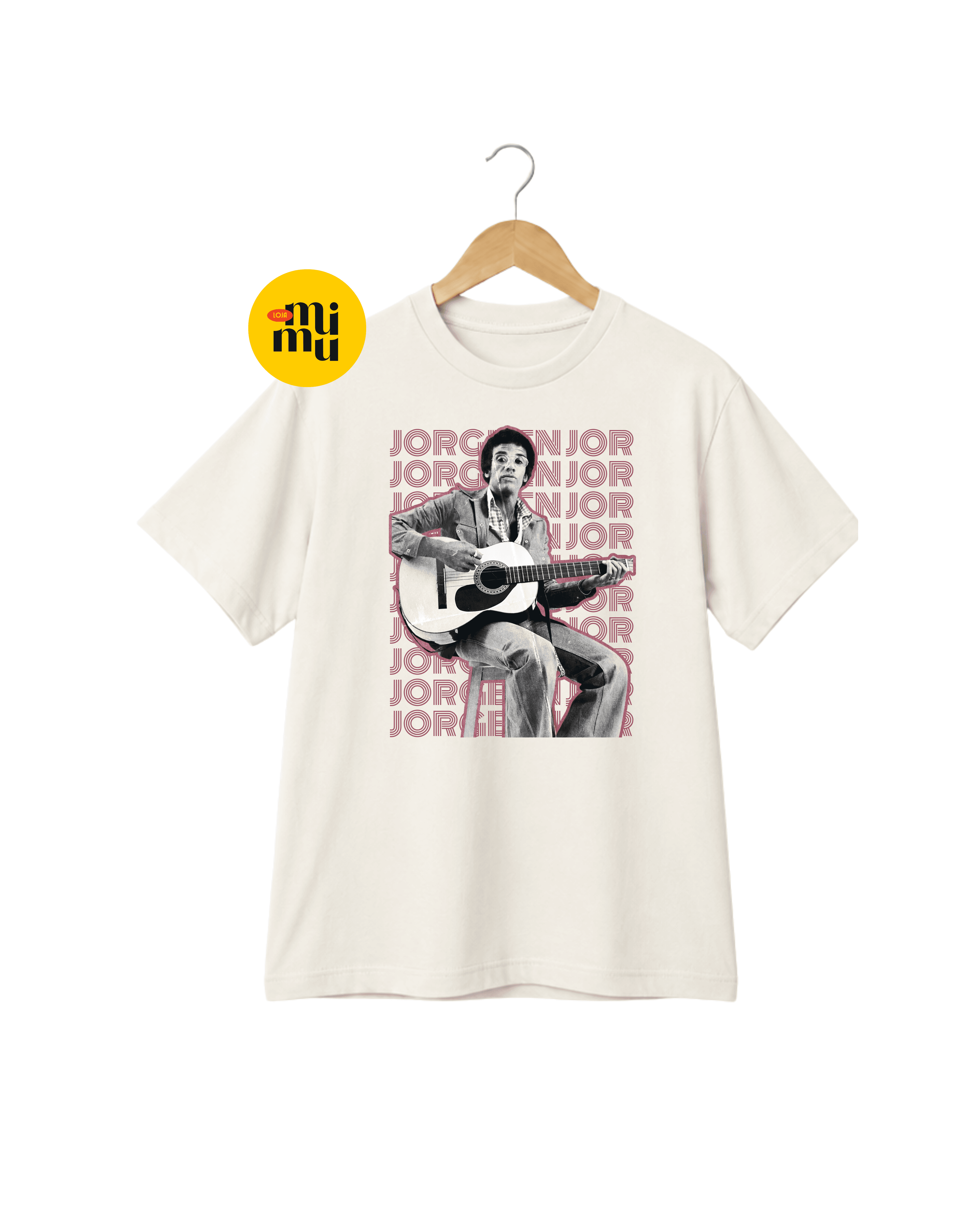 Camisa Jorge Ben Jor - Com Violão