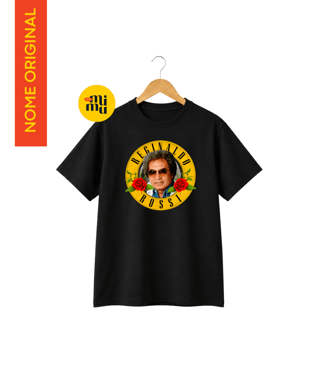 Camisa Reginaldo Rossi - Guns N Roses