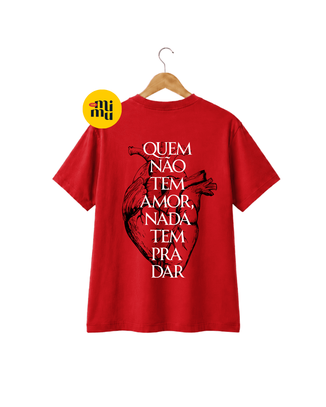 Camisa Jorge Vercillo - Quem não tem amor, nada tem pra dar