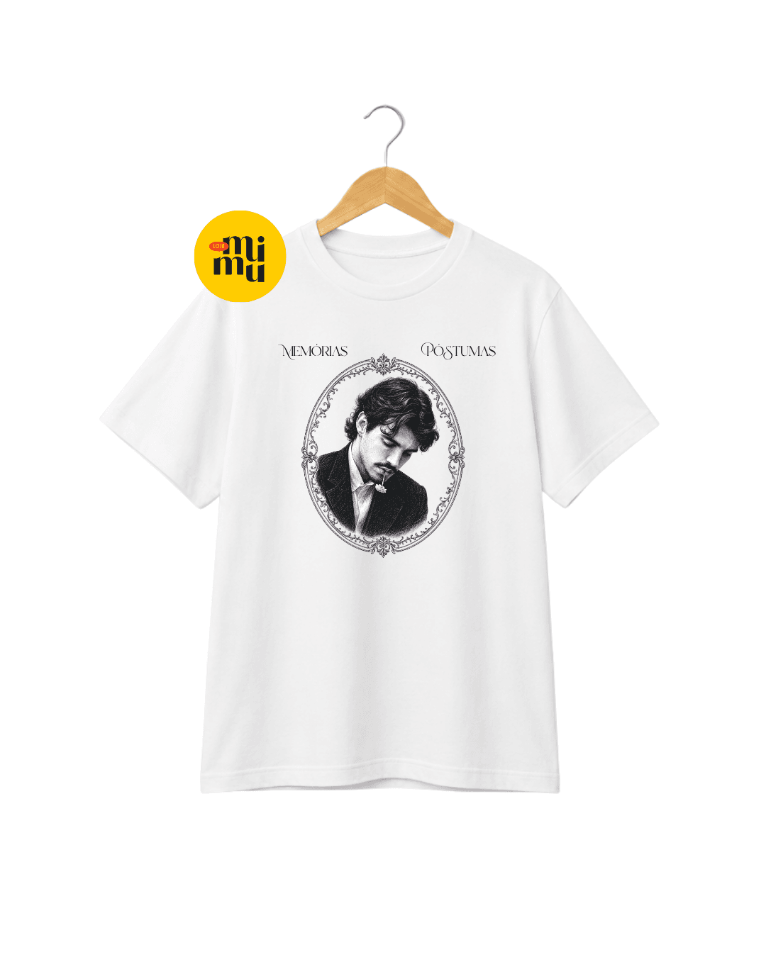 Camisa Jao - MP - Oval P&B + Setlist Costas