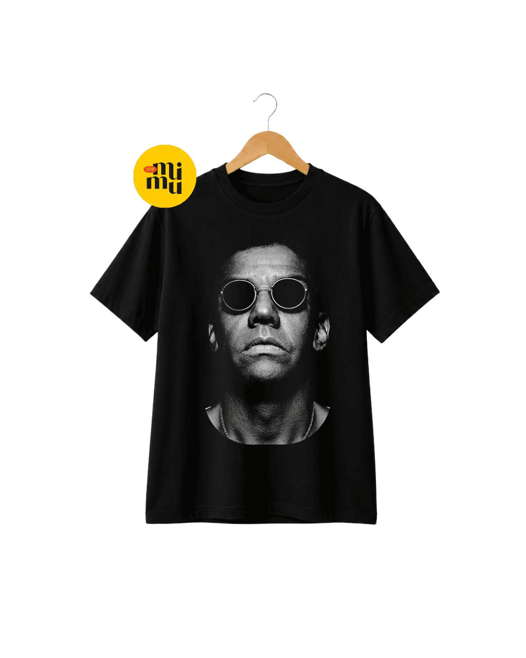 Camisa Jorge Ben Jor - Halftone Rosto