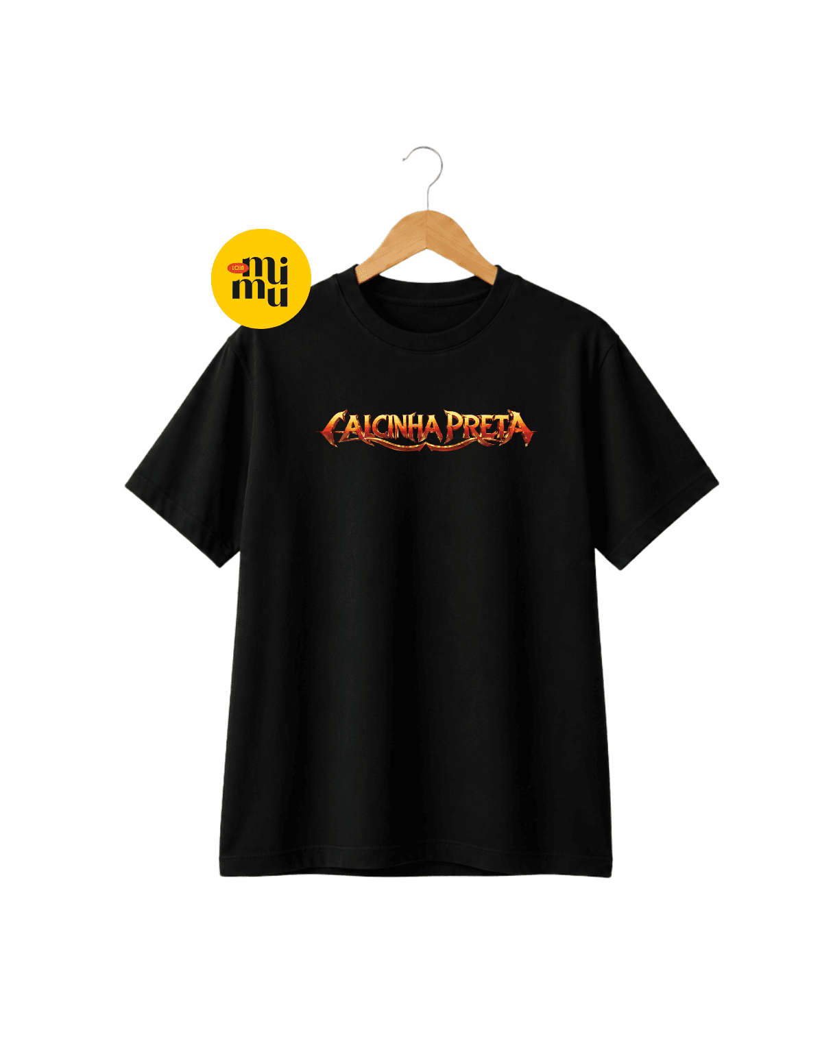 Camisa Calcinha Preta - Logo Angra