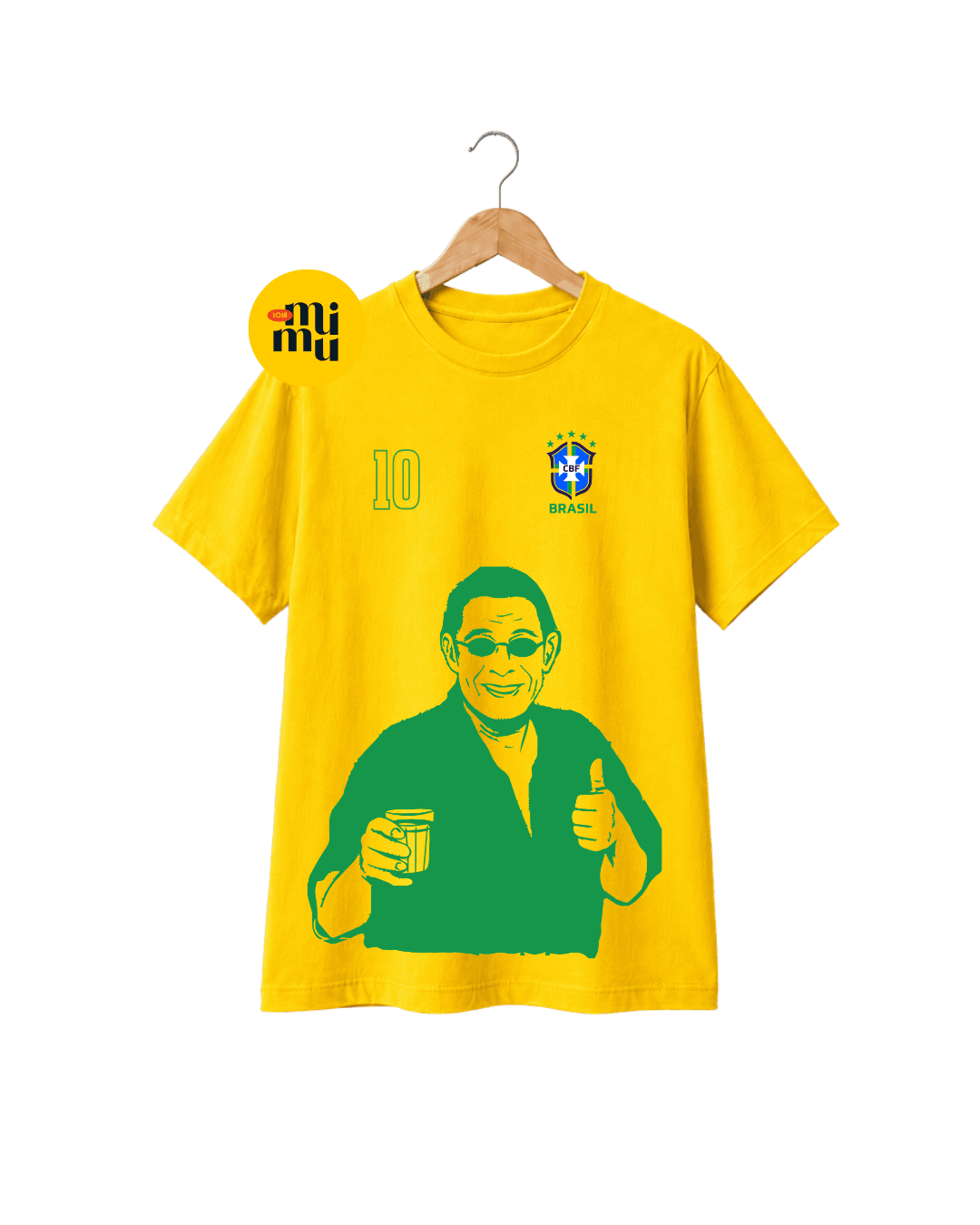 Camisa Zeca Pagodinho - Brasil - Como negar essa linda emoção