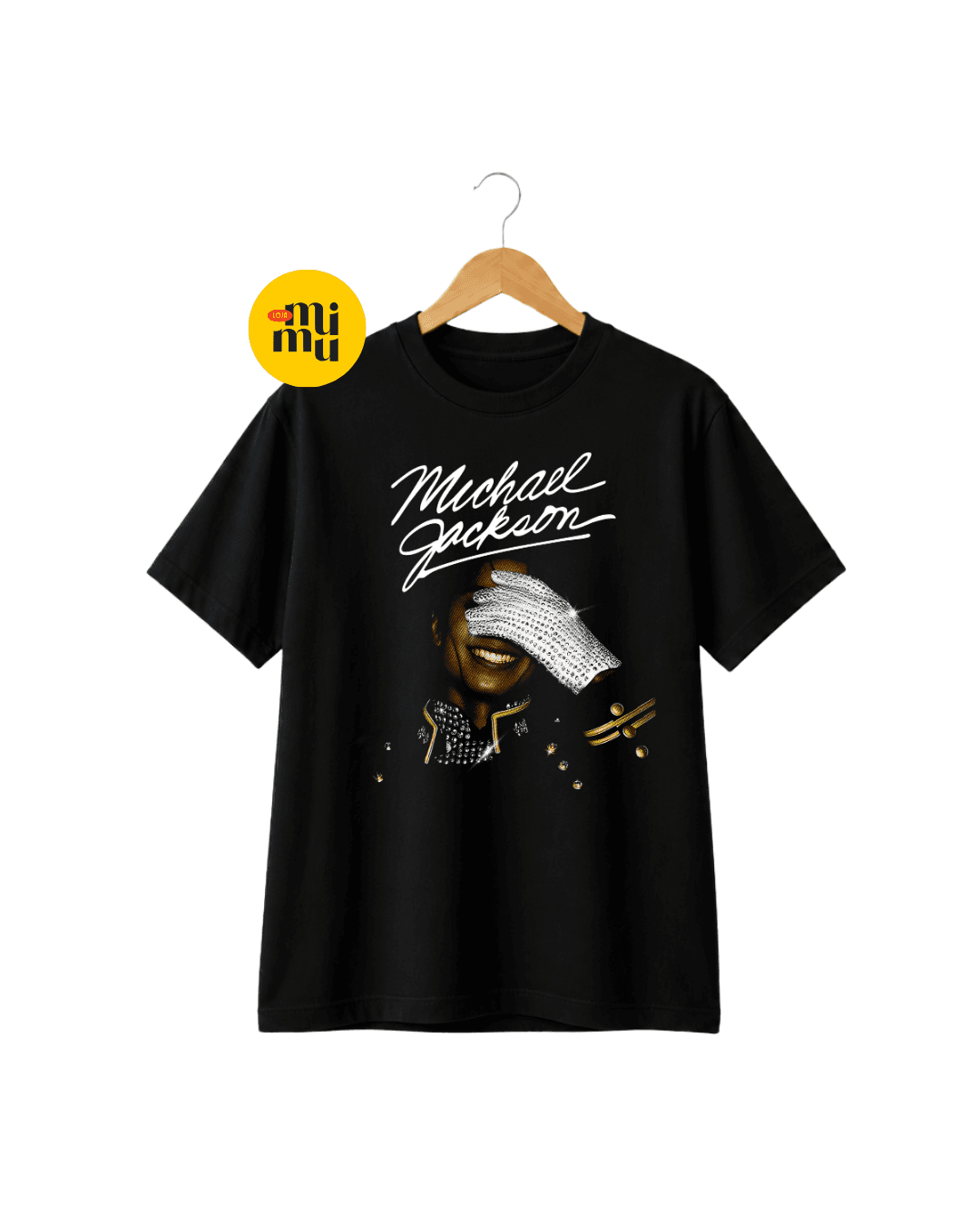 Camisas Michael Jackson Foto Luva + Autográfo