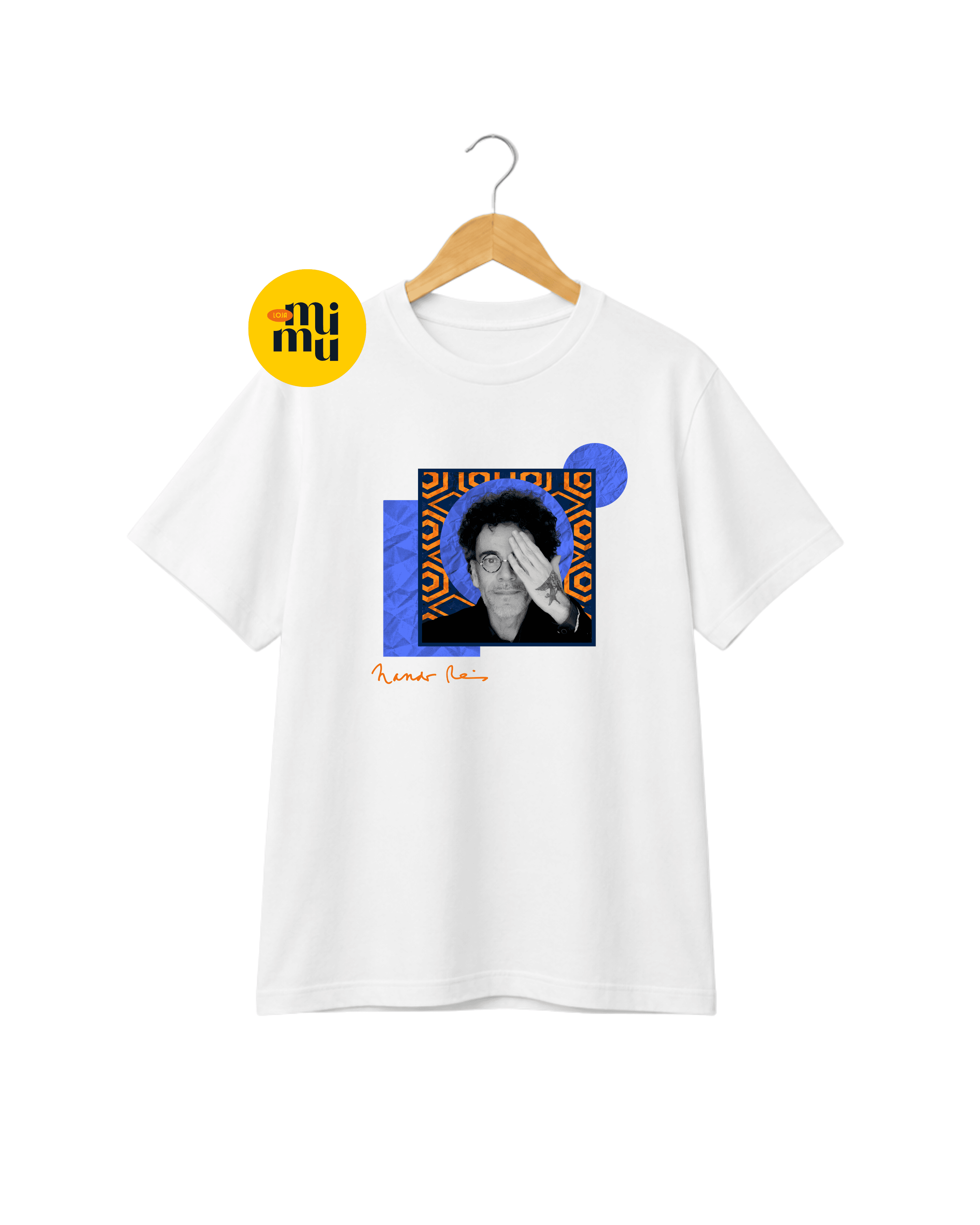 Camisa Nando Reis - Foto + Por onde andei