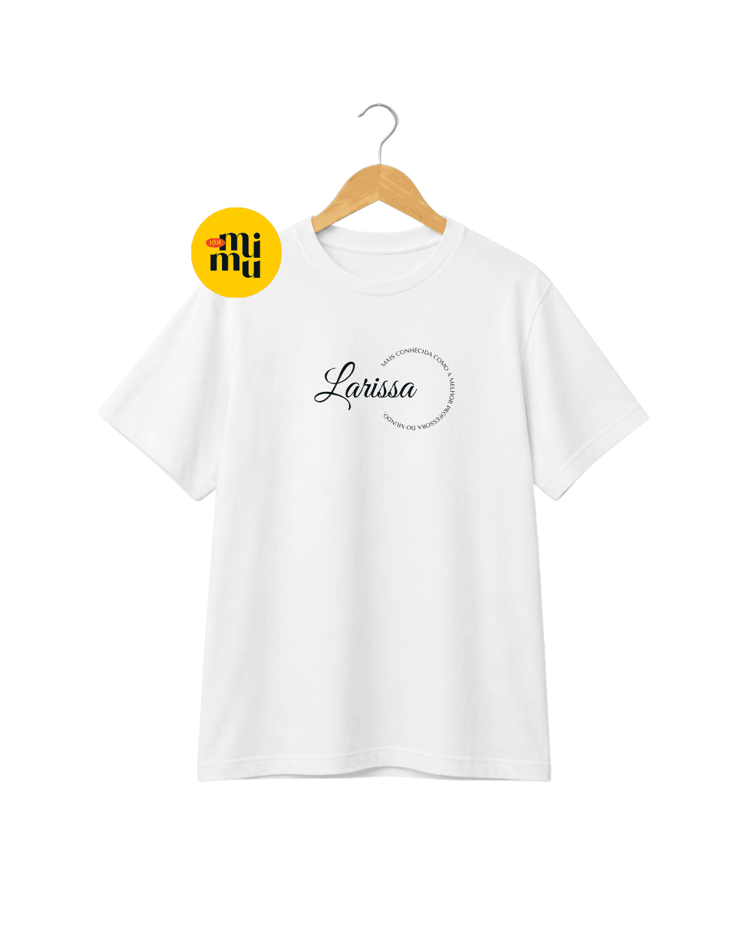 Camisa Professor - Nome + frase