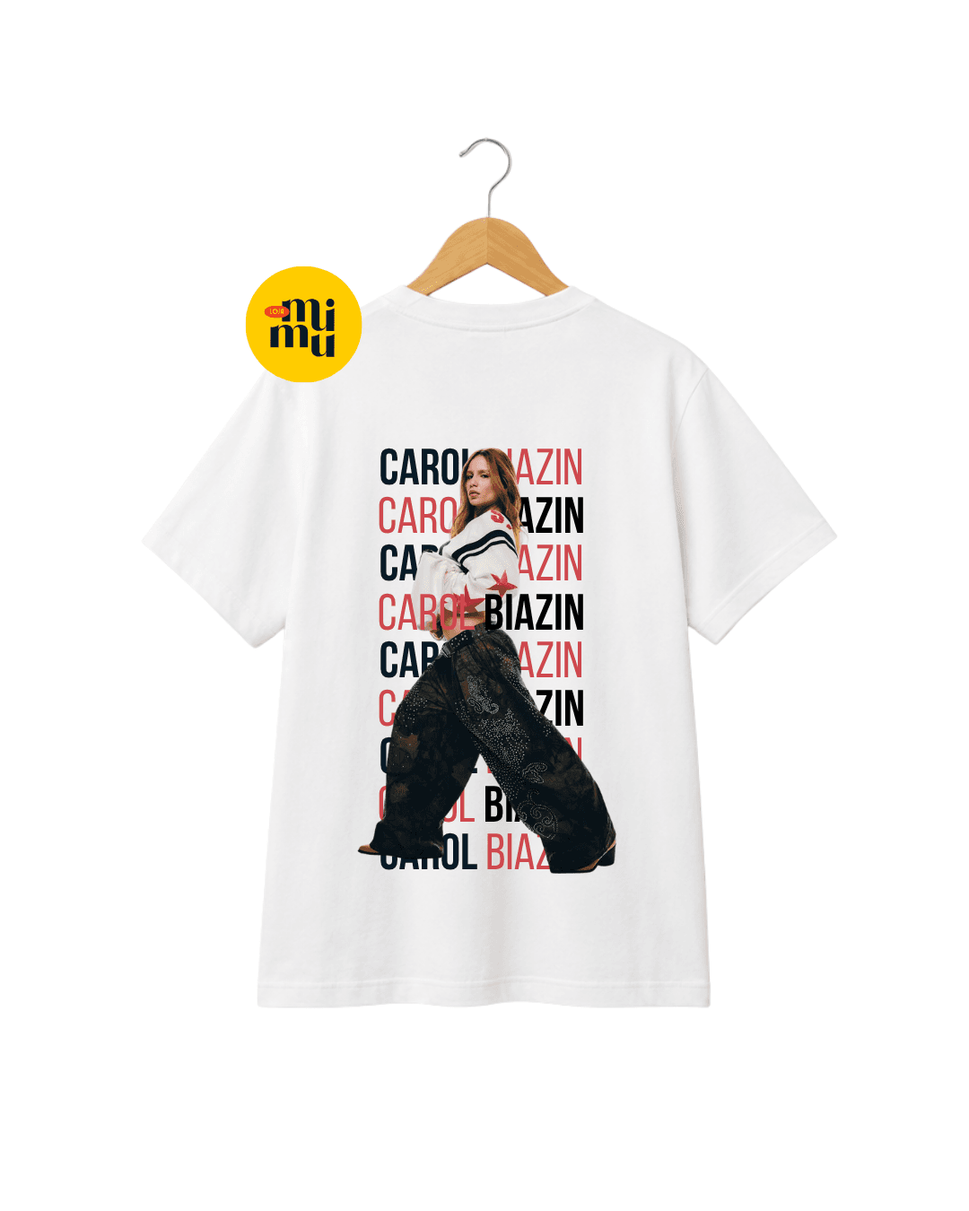 Camisa Carol Biazin - Corpo Vertical